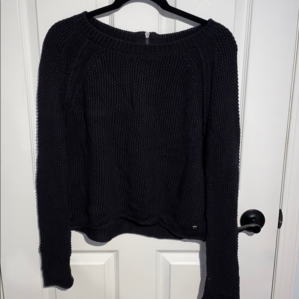 Long sleeve monk and Lou sweater